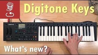 Digitone Keys - what's new? Review, tutorial and comparison to Digitone