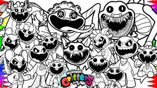 Poppy Playtime Chapter 4 Coloring Pages / Nightmare Critters How to Color / NCS Music