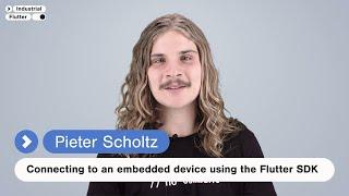 Connecting to an embedded device using the Flutter SDK