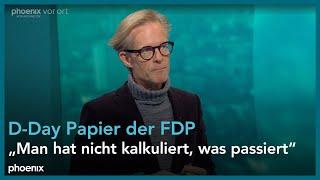 Volker Kronenberg zu dem D-Day Papier der FDP am 29.11.24