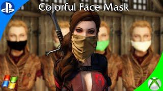 Skyrim Mod: Colorful Face Mask (PS4/XBOX1/PC)