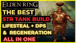 The Best STR VAMPIRIC FACETANK + DPS Build for EVERYTHING: SELF HEALS on EVERY HIT & PASSIVE REGEN!