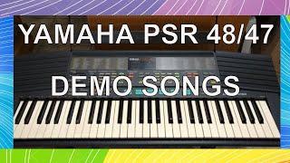 *SONG - YAMAHA PSR 48 and PSR 47