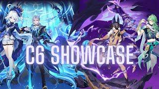 C6R1 Neuvillette & C6R5 Cyno | 4.2 Spiral Abyss | Genshin Impact