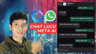 Cara Buat Chat Lucu dan Gaul di Meta AI Whatsapp