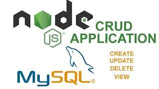 Node JS Mysql Crud Application(CREATE | UPDATE | DELETE | SEARCH | VIEW)