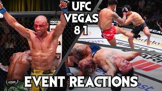 UFC Vegas 81: Edson Barboza vs Sodiq Yusuff | A Night of Many Kicks | Event Reactions