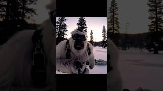 Yeti and Bigfoot PLANE CRASH #bigfootvlog #ai #veo3 #yetivlog #bigfoot #yeti