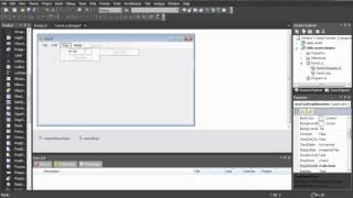 C# Tutorials - 80 - Menu Bar