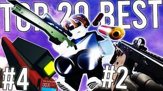 Top 20 *BEST* ROBLOX FPS GAMES in 2025! (best shooter games to play with friends)