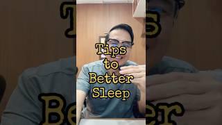 Simple Tips to Sleep Better #sleep #insomnia #bettersleep #healthtips #docgerrytan #endocrinologist