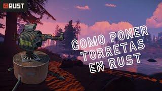 Como poner TORRETAS en RUST Rust 2022