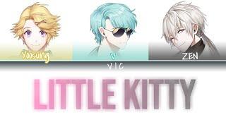 Mystic Messenger Yoosung, V, ZEN "Little Kitty" (Color Coded Lyrics Eng/Rom/Han/가사)