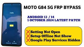 Moto G85 5G Frp Bypass Android 14 Setting Not Open || Moto Edge 50 Pro Frp Bypass Setting Not Open