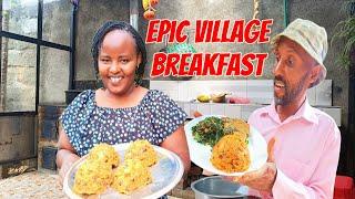 Strongest Men’s  in Kenya  | What My Husband Eats Before Farm Work