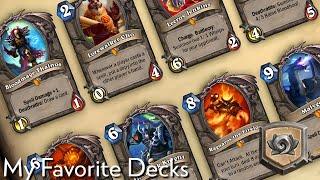 Hearthstone Classic Deck Spotlight: My Favorite Decks