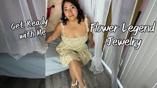 Stunning Jewelry Set Review: Unboxing & Try-On Haul flower Legend Jewelry.  3 piece jewelry set