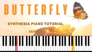 BUTTERFLY - Serge K \\ Easy Piano Tutorial