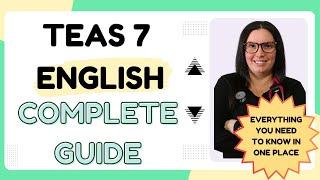 Comprehensive 2024 ATI TEAS 7 English & Language Usage Study Guide With Practice Questions