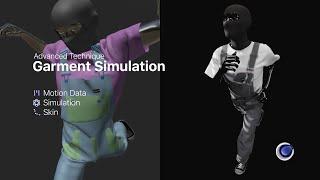 Garment Simulation in Cinema 4D (Motion Data Retargeting)