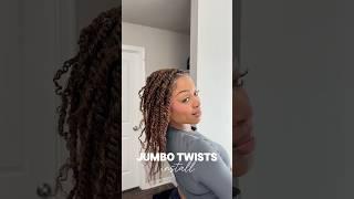 These Jumbo Twists are  @qvrhairofficial  #minitwists #twists #protectivestyles #naturalhair