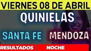 Resultados Quinielas Nocturna de Santa Fe y Mendoza, Viernes 8 de Abril