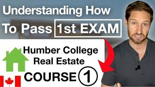 Humber College Real Estate Course 1 Confusing Topics