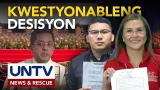 2 party-list na hindi iprinoklama, kinontra ang desisyon ng NBOC