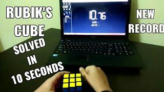 | Rubik's Cube Solved under 10-seconds | My New PB | Sub-10 |