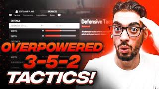 OVERPOWERED 352 FORMATION & CUSTOM TACTICS FOR EAFC 24 ULTIMATE TEAM