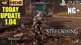 STEELRISING New Game Plus Unstable Lightning Ram Boss Fight 4K | Steelrising Update 1.04 Patch PS5