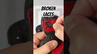 CORDONES rotos? 🫢 Se pueden RECUPERAR? #shoelaces #sneakers #jordan1 #agujetas