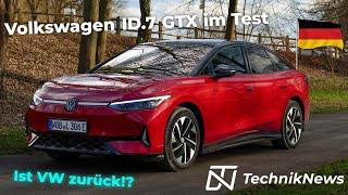 VW ID.7 GTX im Test: das BESTE DEUTSCHE E-Auto?  | TechnikNews Review