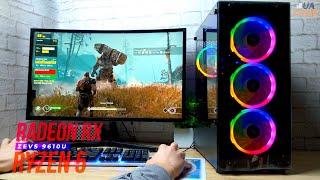 Ультра бюджетный  игровой пк - Ryzen 5 1600 + Radeon RX 470