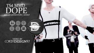 The sims 4 - MMD dance : DOPE 쩔어 (BTS 방탄소년단)