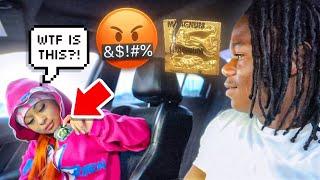 BROOKLYN FOUND AN OPEN “RUBBER” IN THE BACKSEAT…**ENDED WRONG**
