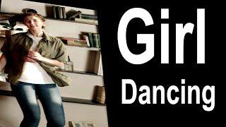 A Dancing Woman Cleaning Shelves | ali free videso