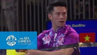 Wushu - Men's Optional Broadsword (Day 3) | 28th SEA Games Singapore 2015