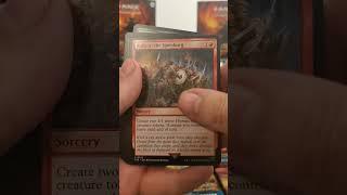 Magic The Gathering Lord of the Rings Draft Booster 4 #mtg #magicthegathering