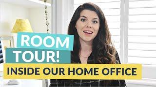 OUR HOME OFFICE TOUR | Renovating a 1930s house