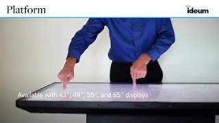 Ideum Platform Multitouch Table