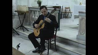 William Jenks Performs the Sarabande from the Sonata in E Minor by Sylvius Leopold Weiss (1687-1750)