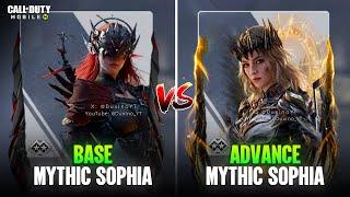 Mythic Sophia Looks Base vs Advance Version CODM - COD Mobile - Season 1 (2025) Leaks