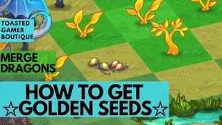 Merge Dragons How To Get Golden Seeds & Midas Trees 