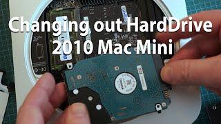 2010 Mac Mini SSD Hard Drive Swap