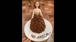 Chocolate Doll Cake | HF CUISINE #asmr #shorts #hfc