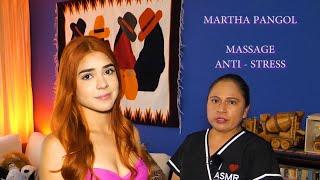 MARTHA  PANGOL, ASMR ANTI - STRESS MASSAGE TO SLEEP, SOFT SPOKEN, Albularyo, Pembersihan spiritual