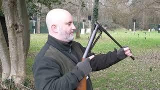 Vintage HFT shot with 100yr old Millita Air rifle by Fredrick Langenham & Martin Pulverman