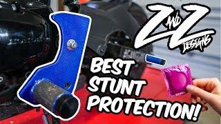 Z&Z Custom Designs Pegs and Axle Sliders | Grom Garage Winter Build