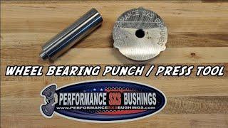 New Tool Review: Performance SXS Bushings Wheel Bearing Punch/Press Tool